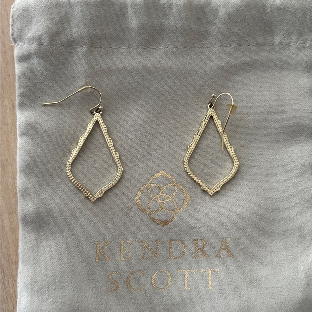 Scott Gold-Tone Geometric Earrings